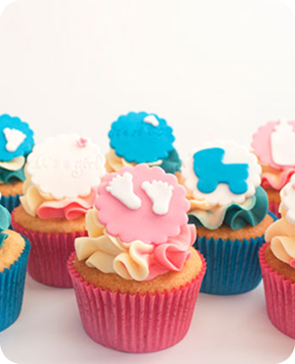 Baby Shower Cupcakes